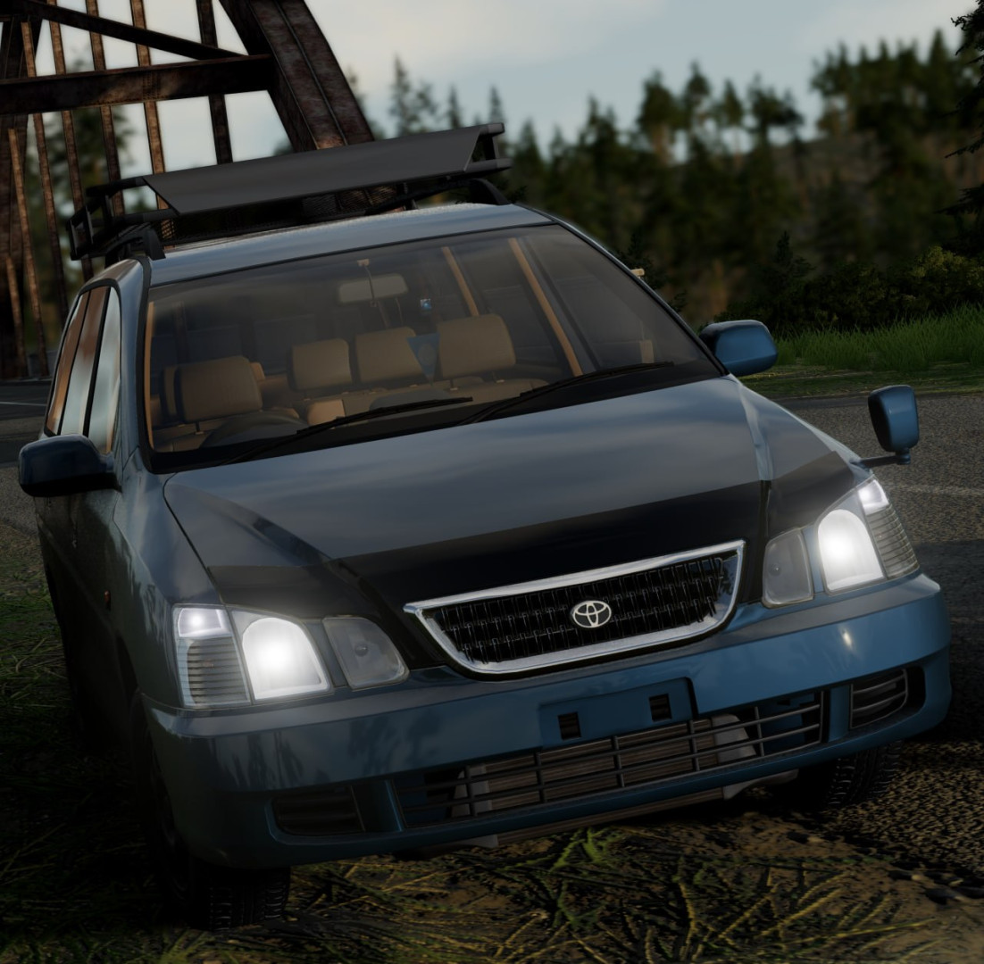 МОД Toyota Gaia v1.0 (0.39.x) ДЛЯ BEAMNG.DRIVE