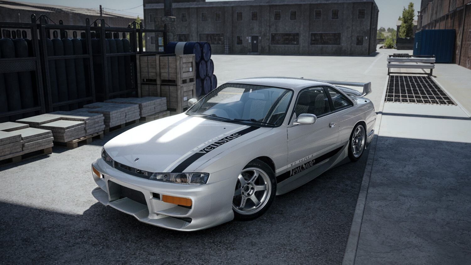 МОД Nissan Silvia S14 v1.1 (0.39.x) ДЛЯ BEAMNG.DRIVE