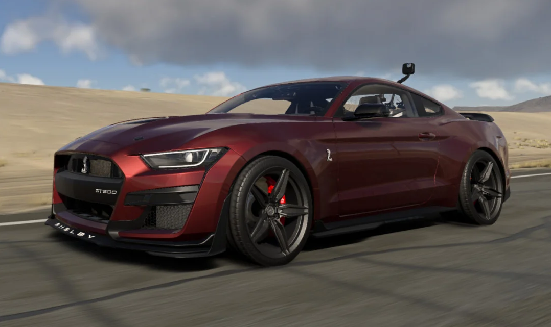 МОД Ford Mustang Shelby GT500 v1.0 (0.39.x) ДЛЯ BEAMNG.DRIVE