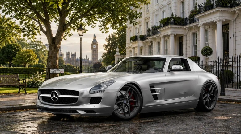 МОД Mercedes-Benz SLS AMG v1.0 (0.40.x) ДЛЯ BEAMNG.DRIVE