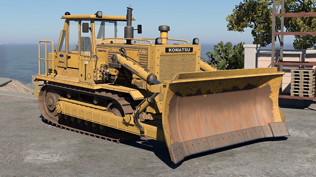 МОД Komatsu D355A-3 Killdozer v1.0 (0.40.x) ДЛЯ BEAMNG.DRIVE