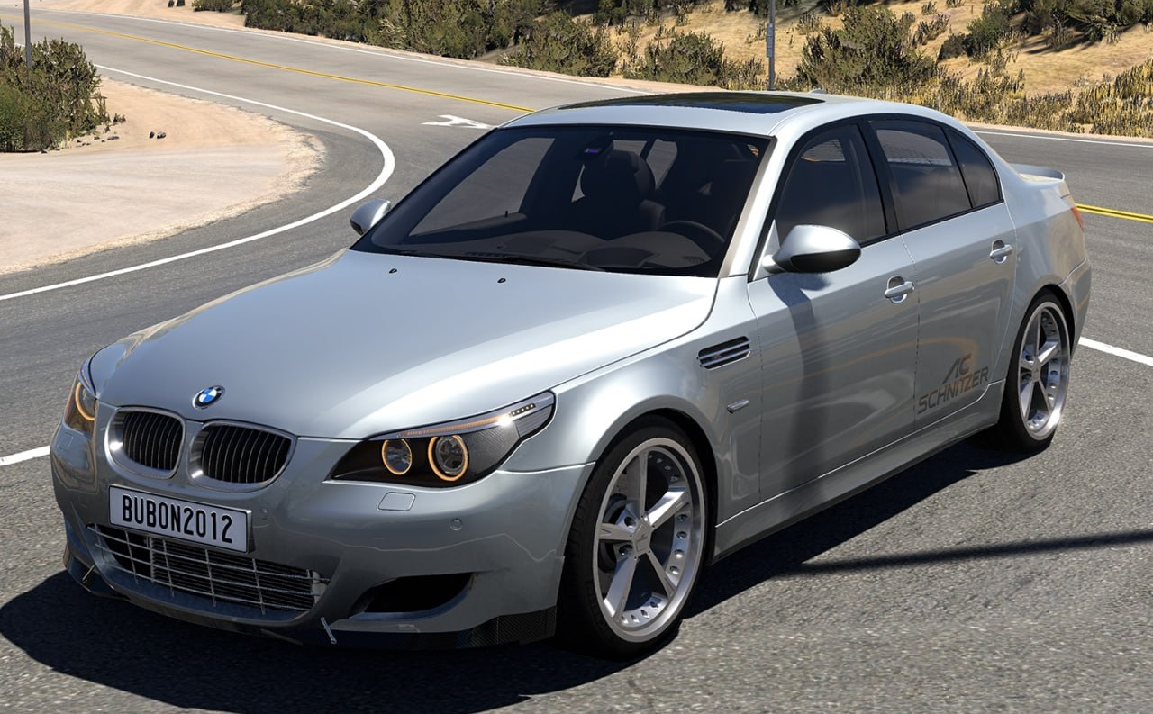 МОД BMW M5 E60/E61 v2.11 (0.40.x) ДЛЯ BEAMNG.DRIVE
