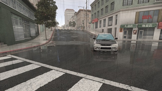 МОД Rain Weather Mod v1.0 (0.40.x) ДЛЯ BEAMNG.DRIVE