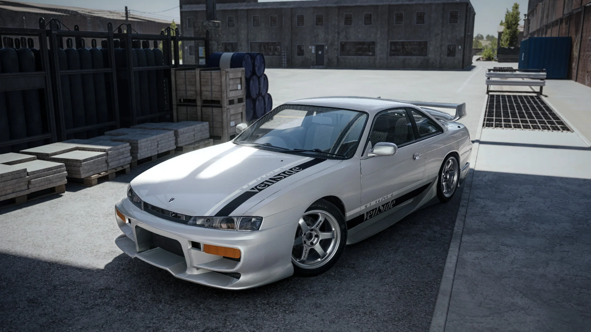 МОД Nissan Silvia S14 v1.3 (0.39.x) ДЛЯ BEAMNG.DRIVE