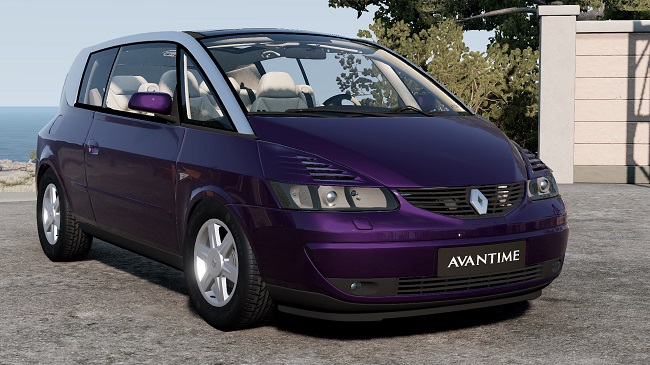 МОД Renault Avantime v5.0.0.0 Fix (0.40.x) ДЛЯ BEAMNG.DRIVE