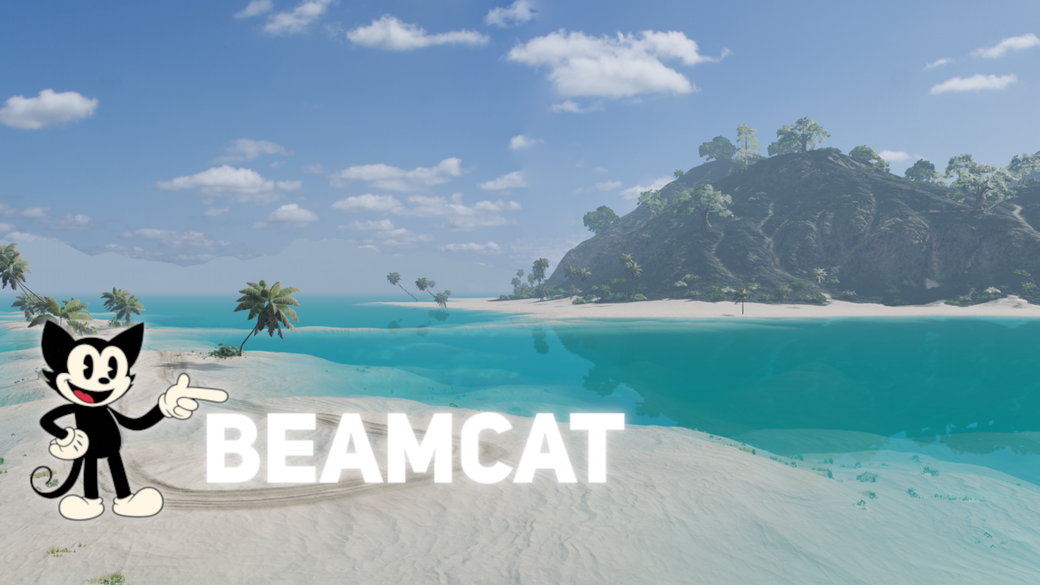 МОД Карта Lonely Tropical Island v1.0 Fix (0.40.x) ДЛЯ BEAMNG.DRIVE