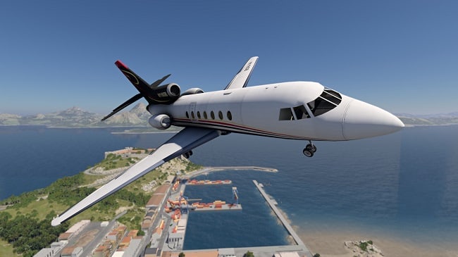МОД Dassault Falcon 50 v1.0 (0.40.x) ДЛЯ BEAMNG.DRIVE