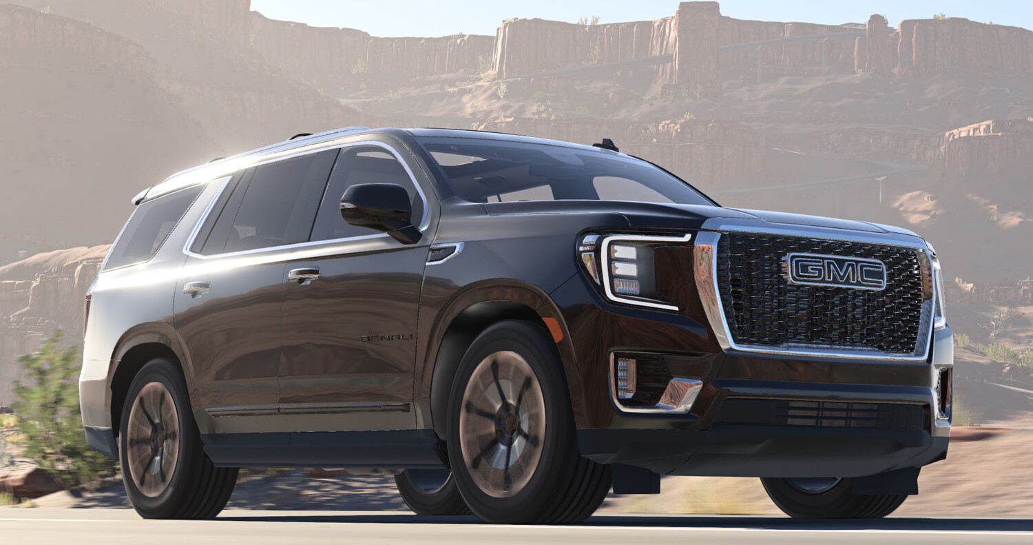 МОД GMC Yukon 2021-2024 v1.0 (0.40.x) ДЛЯ BEAMNG.DRIVE