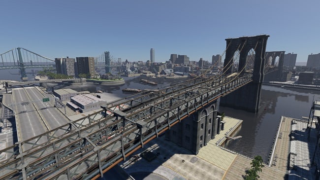 МОД Карта LibertyCity v1.5 (0.39.x) ДЛЯ BEAMNG.DRIVE