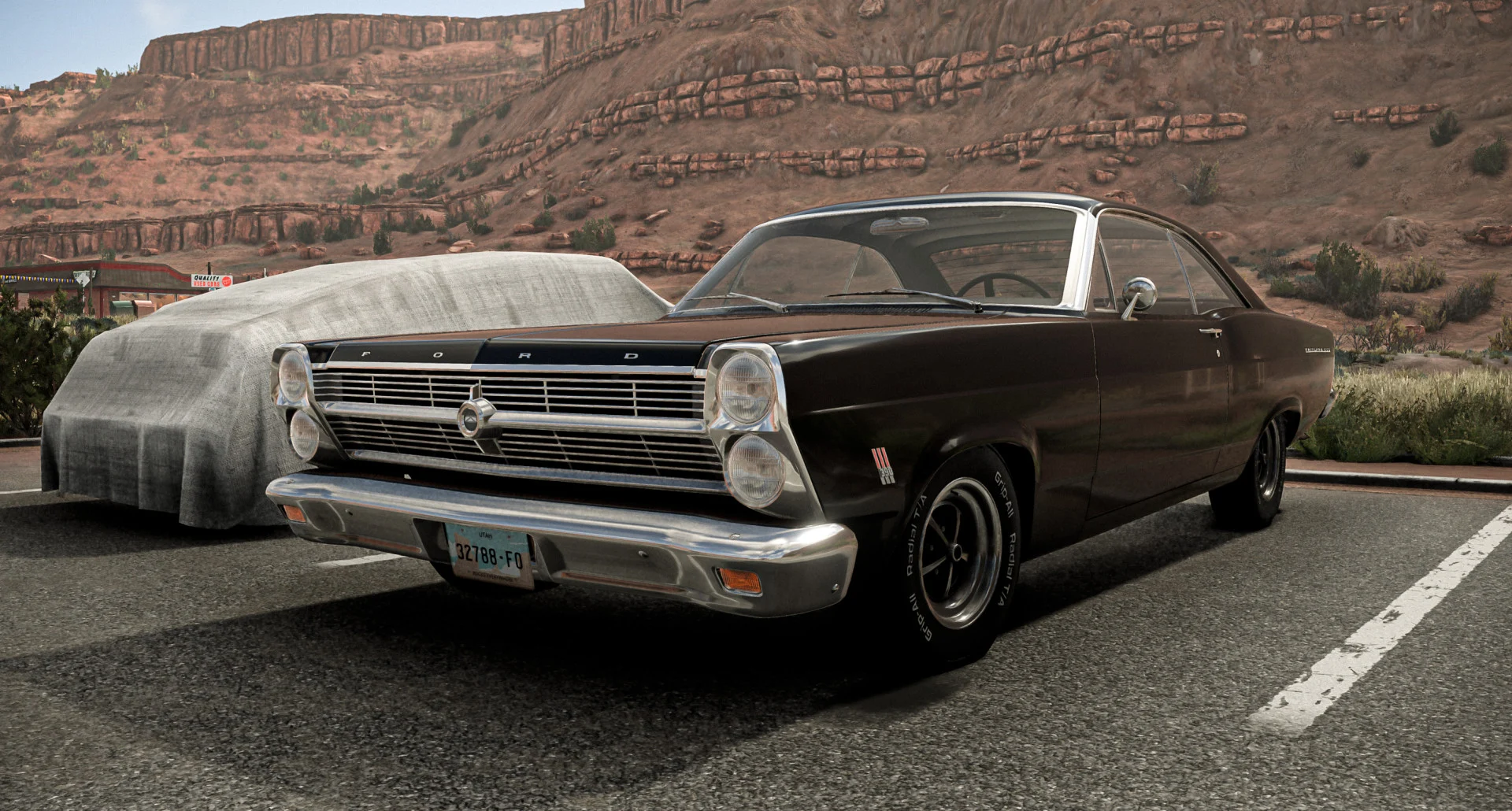 МОД Ford Fairlane 500 1966 v4.0 (0.39.x) ДЛЯ BEAMNG.DRIVE