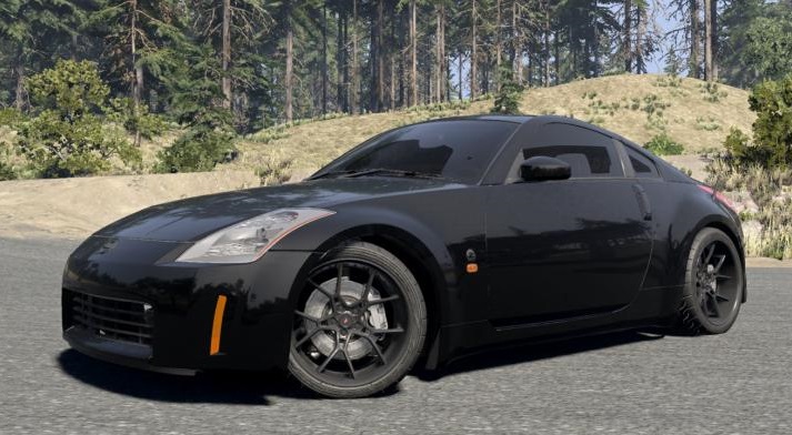 МОД Nissan 350Z v1.1 (0.40.x) ДЛЯ BEAMNG.DRIVE