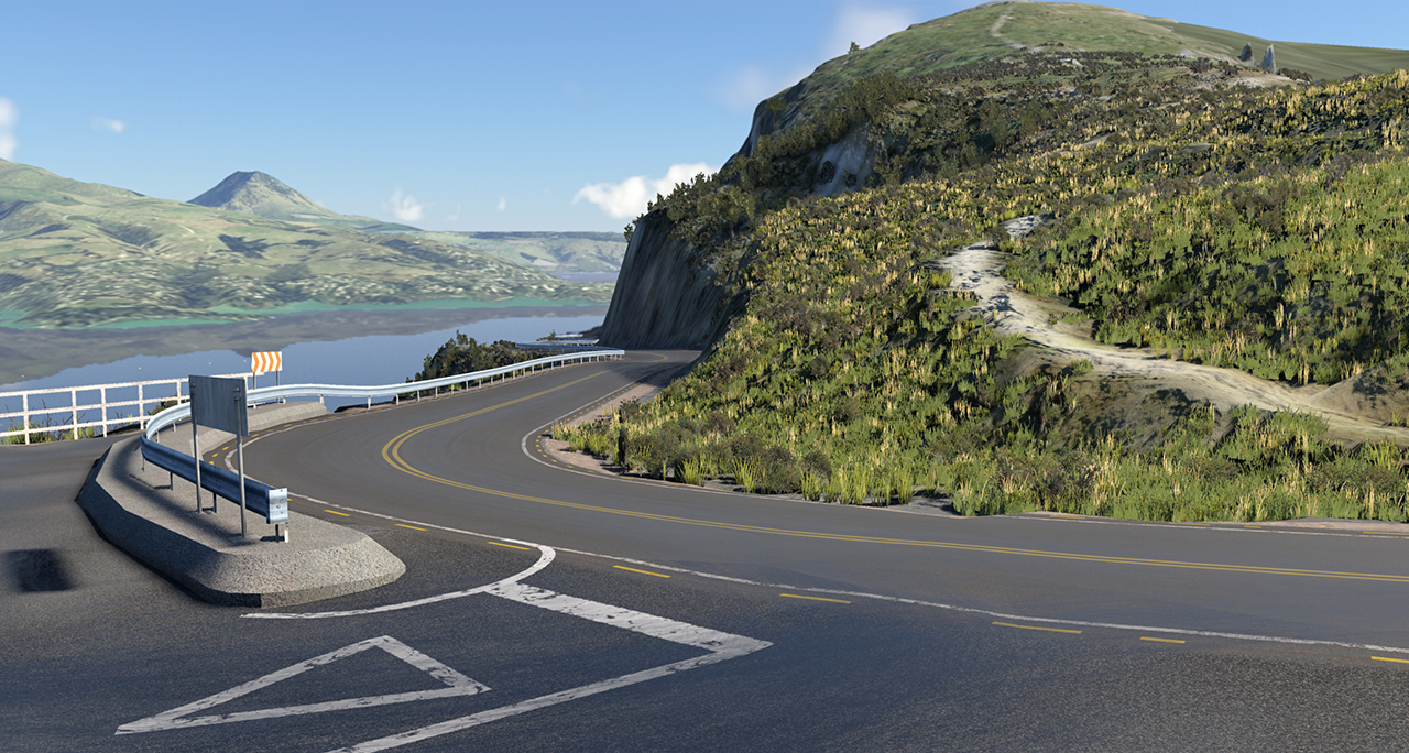 МОД Карта Sumner Road v1.0 (0.39.x) ДЛЯ BEAMNG.DRIVE
