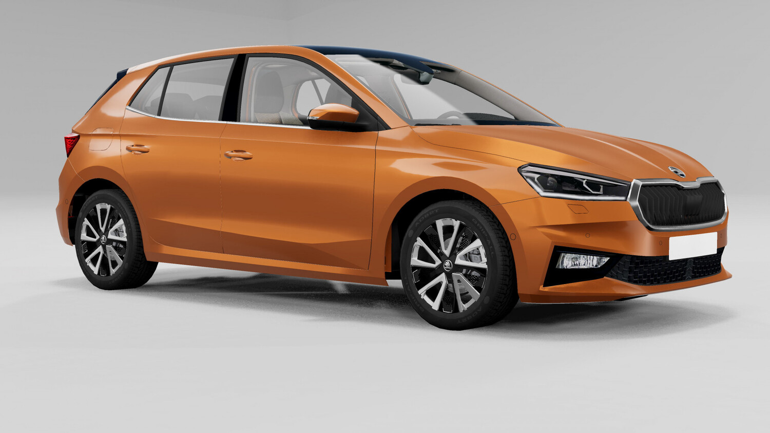 МОД Škoda Fabia MK4 2022 v2.1 (0.40.x) ДЛЯ BEAMNG.DRIVE