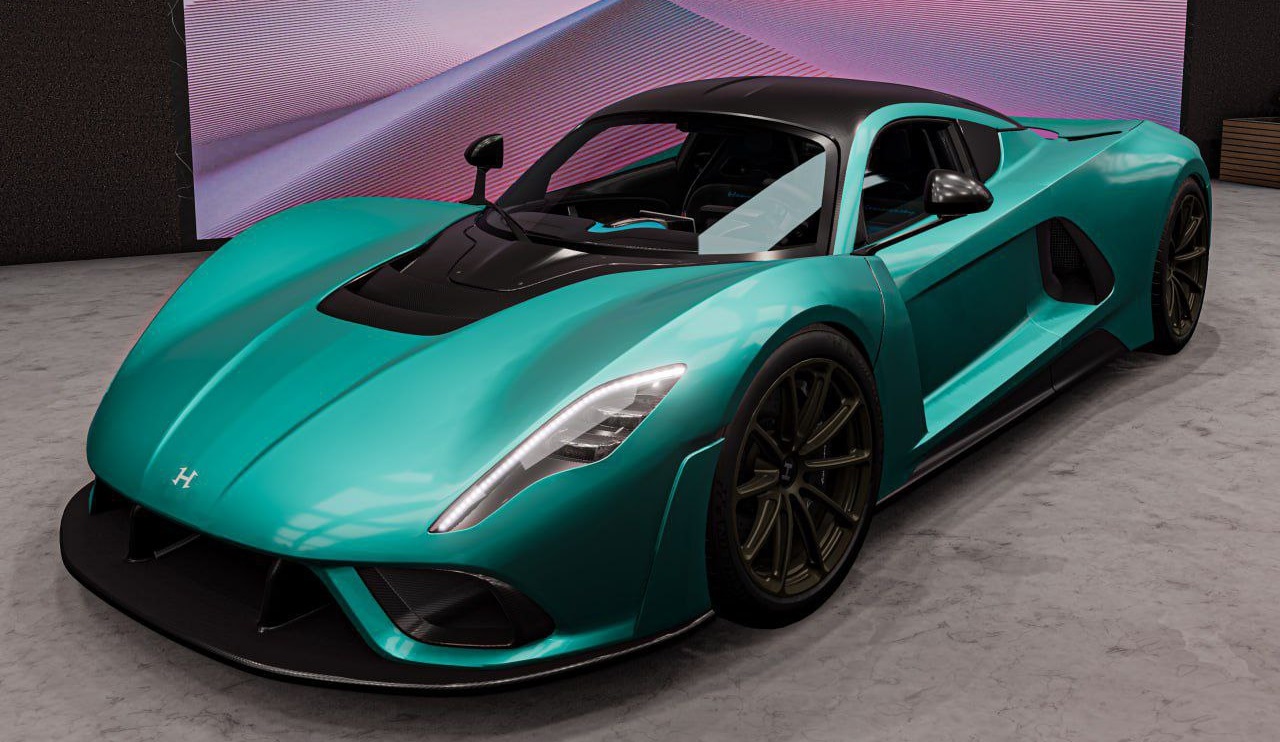МОД Hennessey Venom F5 (0.34.x) ДЛЯ BEAMNG.DRIVE