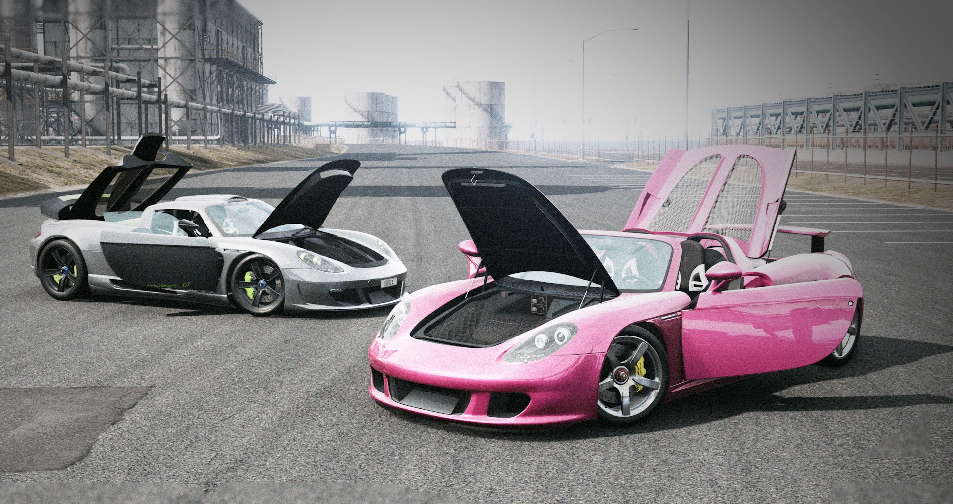 МОД Porsche Carrera GT v1.0 Updated (0.34.x) ДЛЯ BEAMNG.DRIVE