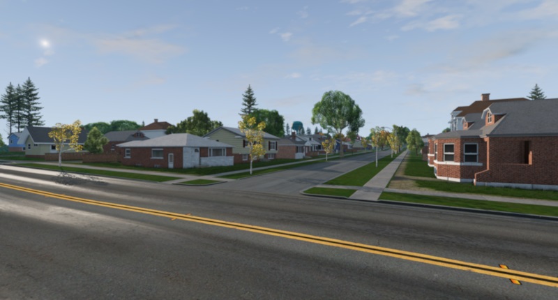 МОД Карта Garfield Heights Remastered v1.0.0 (0.34.x) ДЛЯ BEAMNG.DRIVE