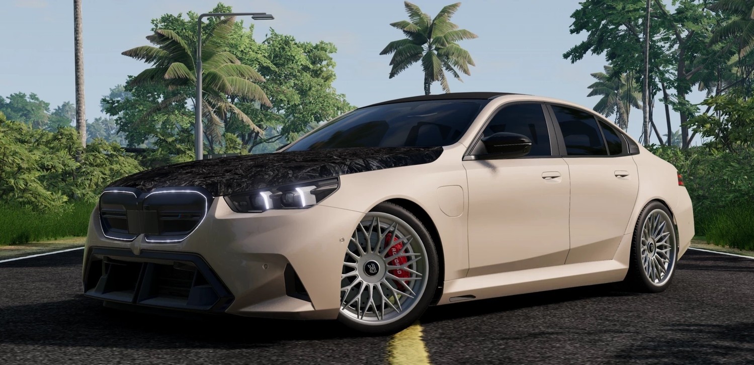 МОД BMW 5 Series G90 Package v2.0 (0.34.x) ДЛЯ BEAMNG.DRIVE