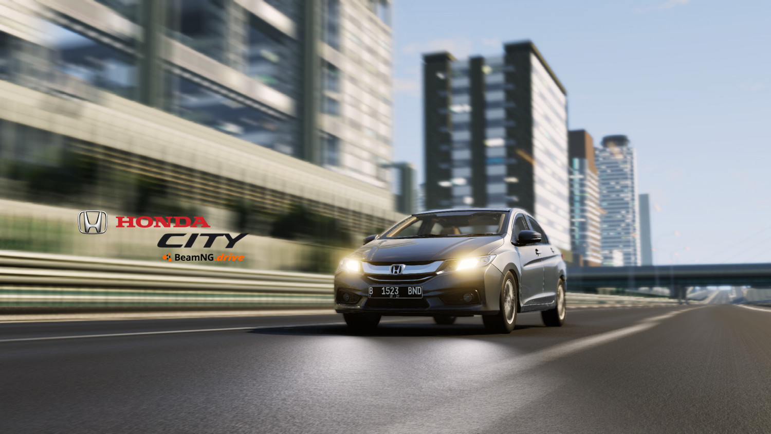 МОД Honda City MK6 v1.0 (0.34.x) ДЛЯ BEAMNG.DRIVE