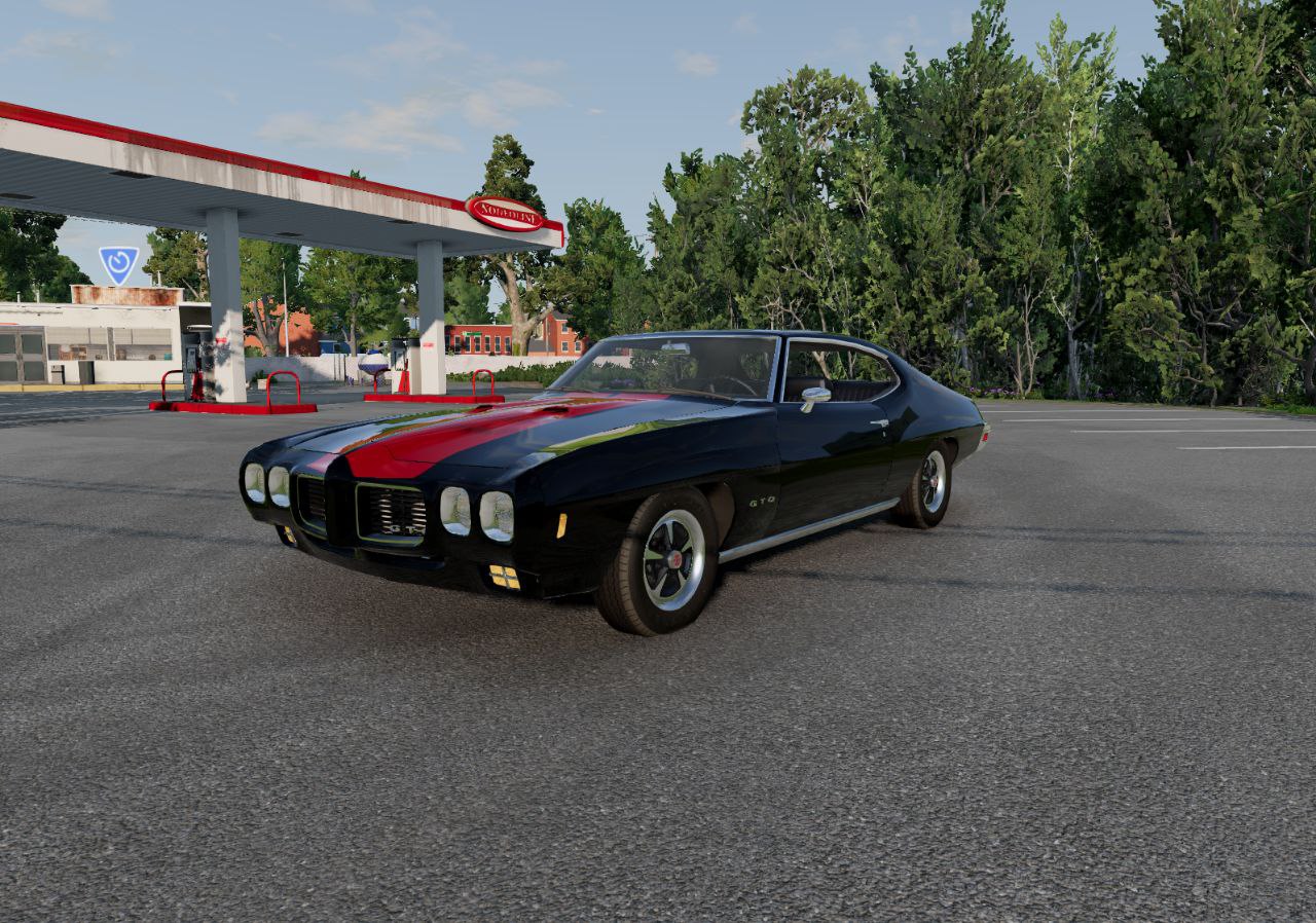 МОД Pontiac GTO v1.0 (0.34.x) ДЛЯ BEAMNG.DRIVE