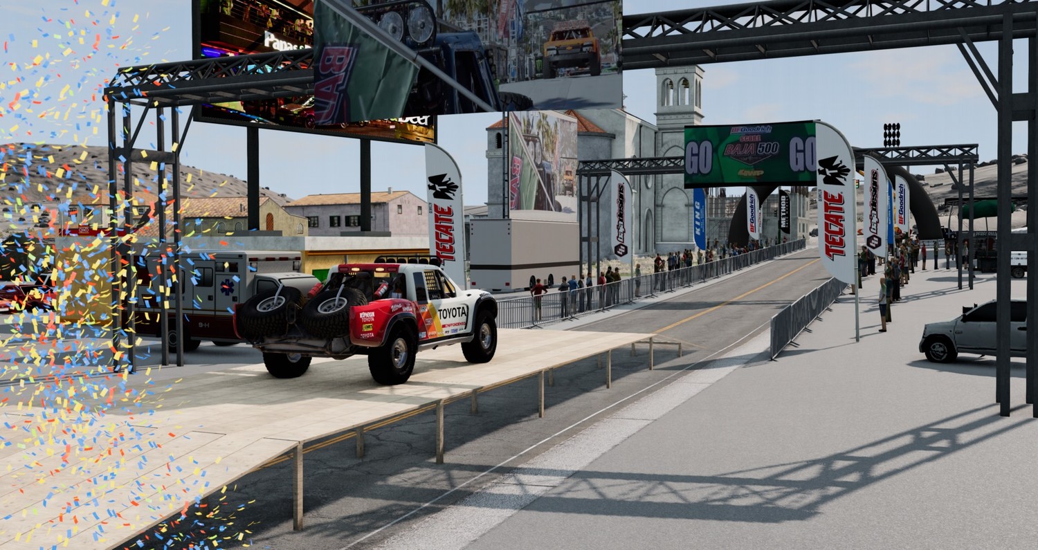 МОД Карта Johnson Baja v3.7 (0.34.x) ДЛЯ BEAMNG.DRIVE
