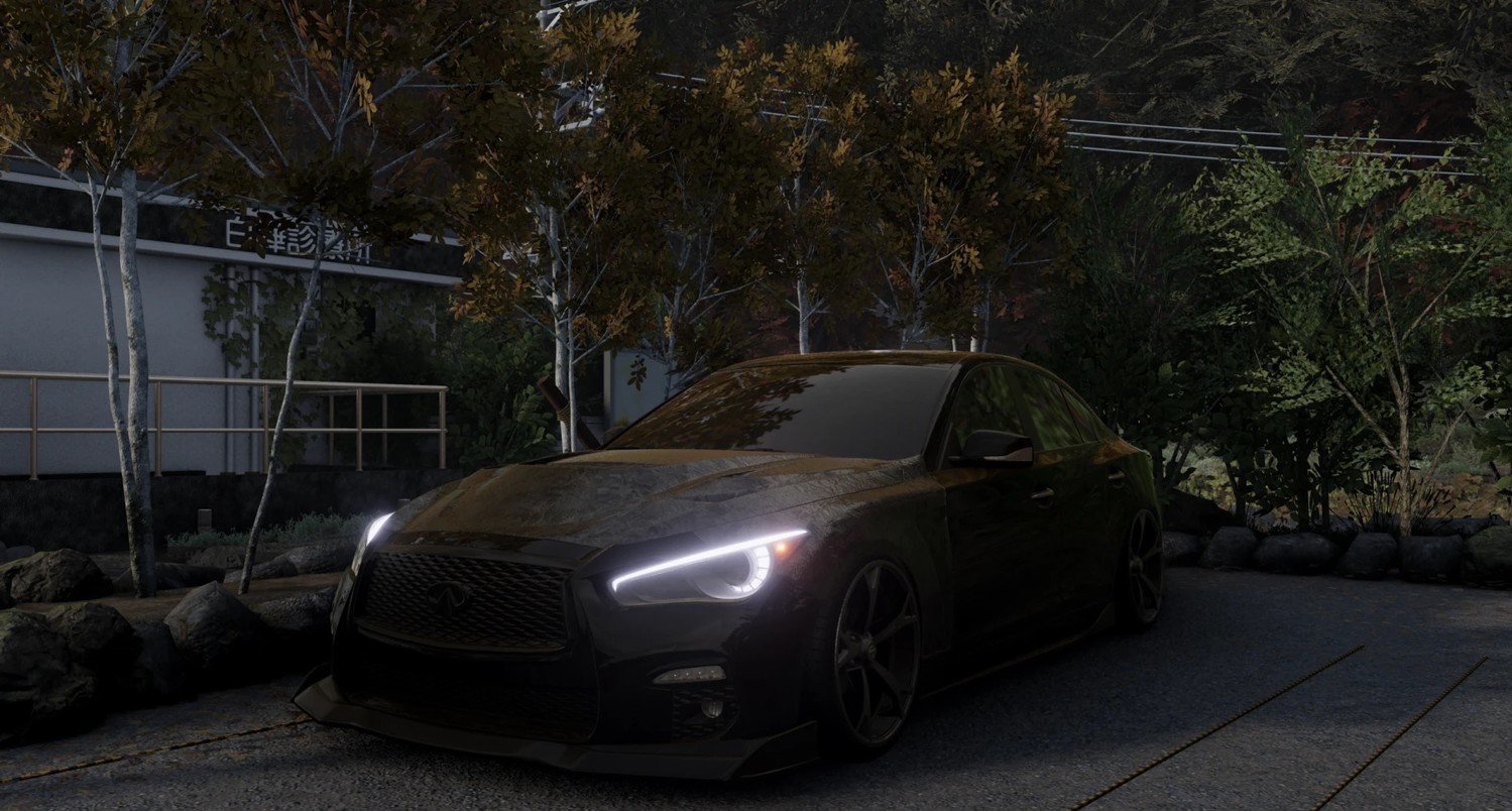 МОД 2014-2017 Infiniti Q50 v1.0 (0.34.x) ДЛЯ BEAMNG.DRIVE