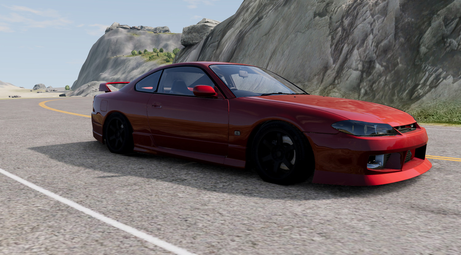 МОД Nissan Silvia S15 RR v1.0 Fixed (0.34.x) ДЛЯ BEAMNG.DRIVE