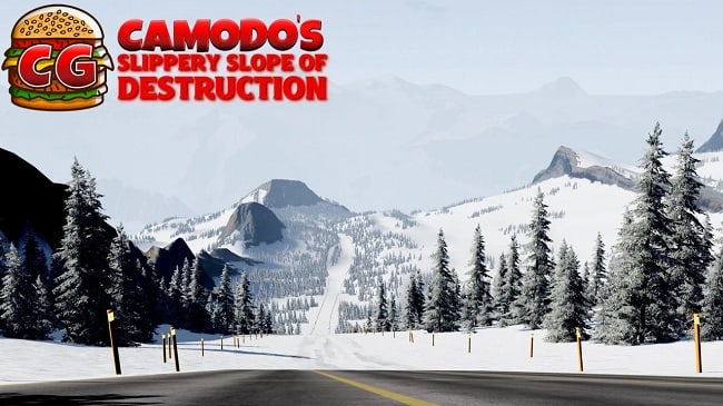 МОД Карта Comado's Slippery Slope Of Destructio v1.34.2 (0.34.x) ДЛЯ BEAMNG.DRIVE