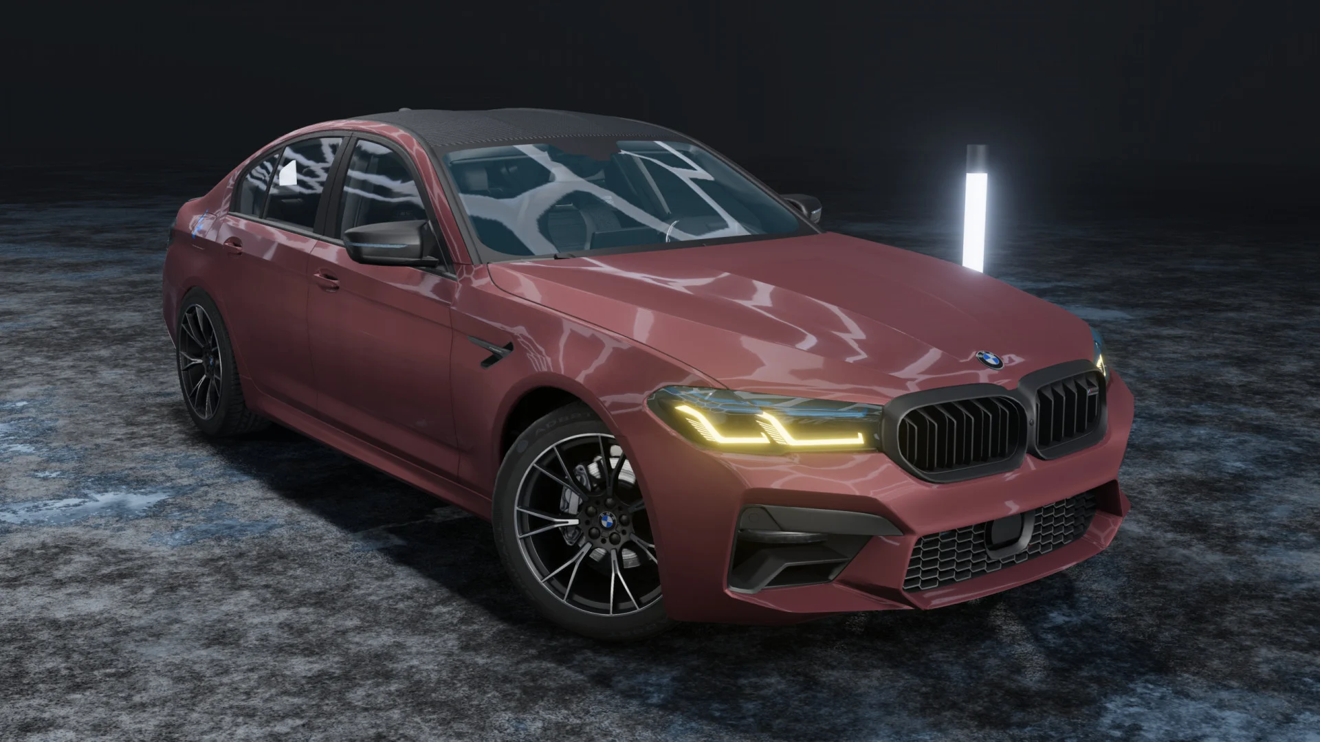 МОД BMW 5-series (F90 & G30/G31) (110+ Configs) Fixed (0.34.x) ДЛЯ BEAMNG.DRIVE