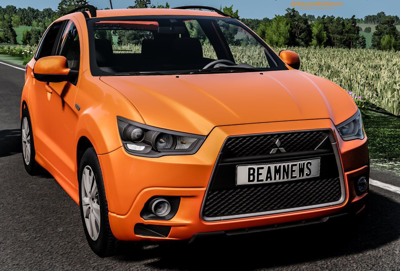 МОД Mitsubishi ASX (Active Sports Crossover) v1.0 (0.34.x) ДЛЯ BEAMNG.DRIVE