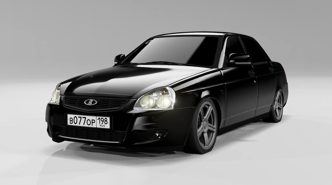 МОД Lada Priora (0.34.x) ДЛЯ BEAMNG.DRIVE