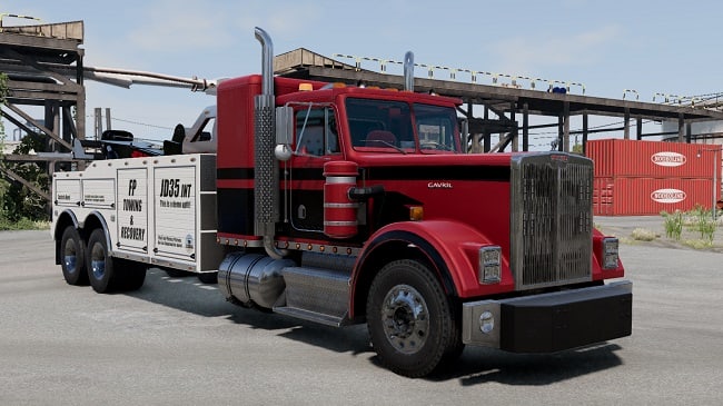 МОД FP T-Series JD35 Wrecker v1.0 (0.34.x) ДЛЯ BEAMNG.DRIVE