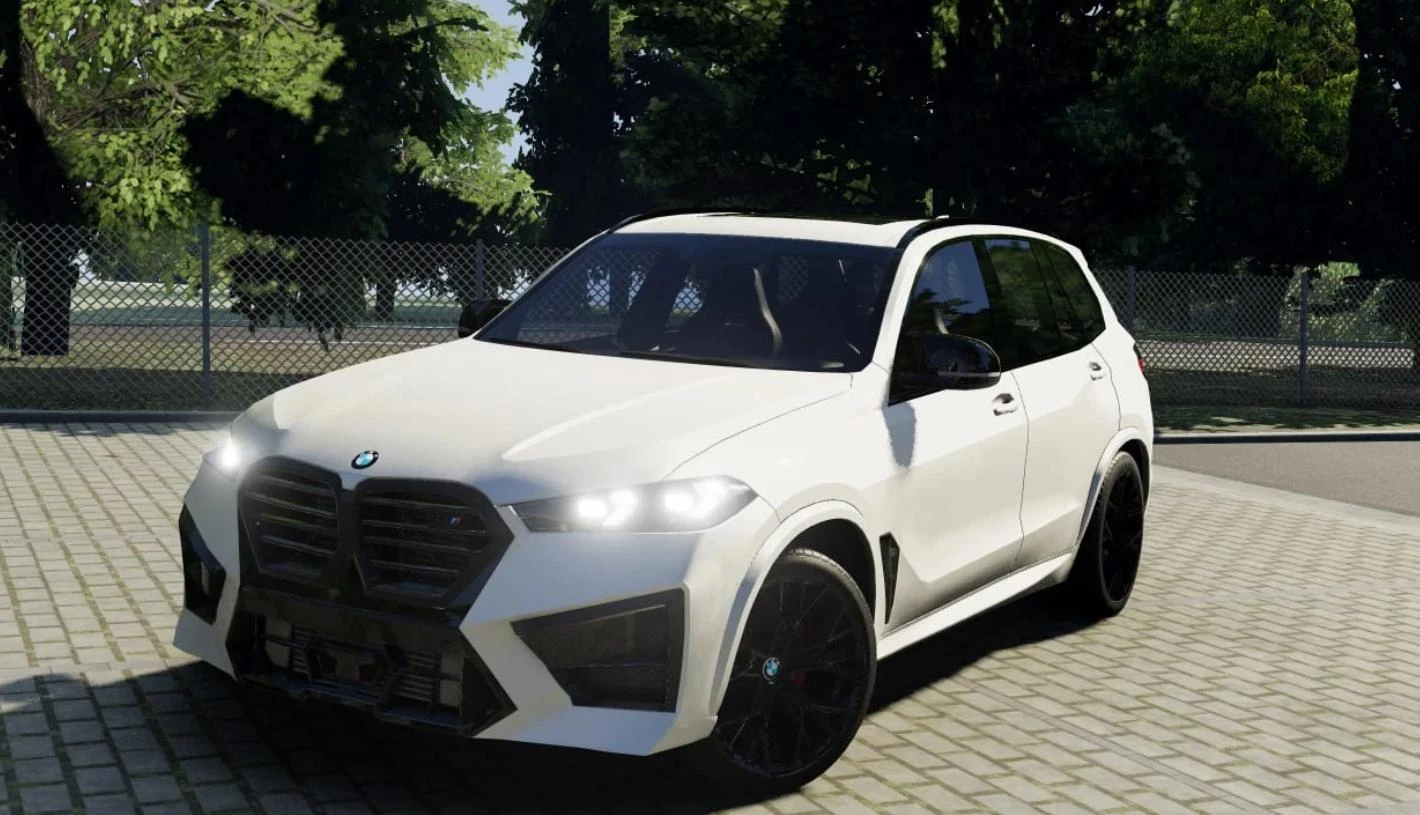 МОД BMW X5M (F95) Facelift v1.0 (0.34.x) ДЛЯ BEAMNG.DRIVE