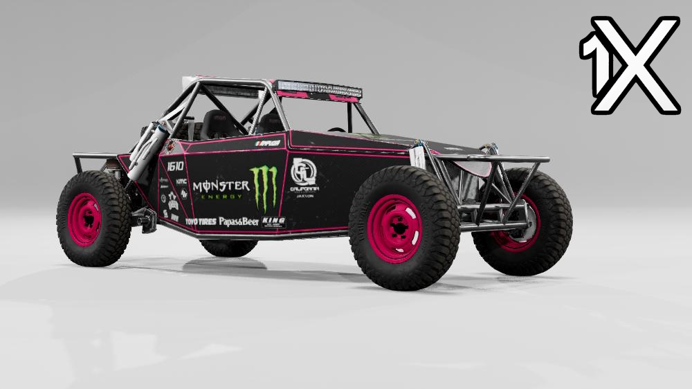 МОД Wubzco 1600 Car 1-X v1.0 (0.34.x) ДЛЯ BEAMNG.DRIVE