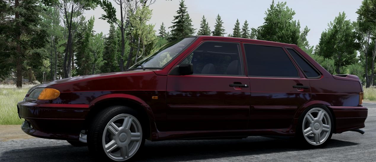 МОД VAZ-2115 (Custom_Beamers) v1.0 (0.34.x) ДЛЯ BEAMNG.DRIVE