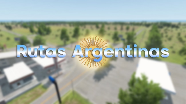 МОД Карта Rutas Argentinas v7.0a (0.34.x) ДЛЯ BEAMNG.DRIVE