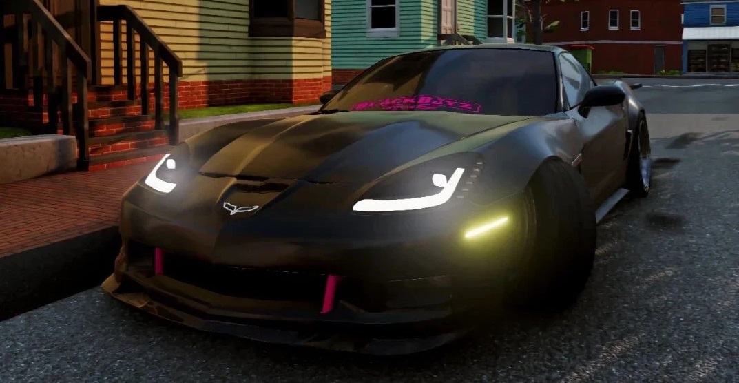 МОД Chevrolet Corvette C6 DW v1.0 (0.34.x) ДЛЯ BEAMNG.DRIVE