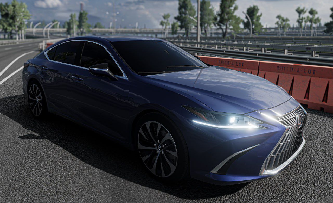МОД Lexus ES350 (0.34.x) ДЛЯ BEAMNG.DRIVE