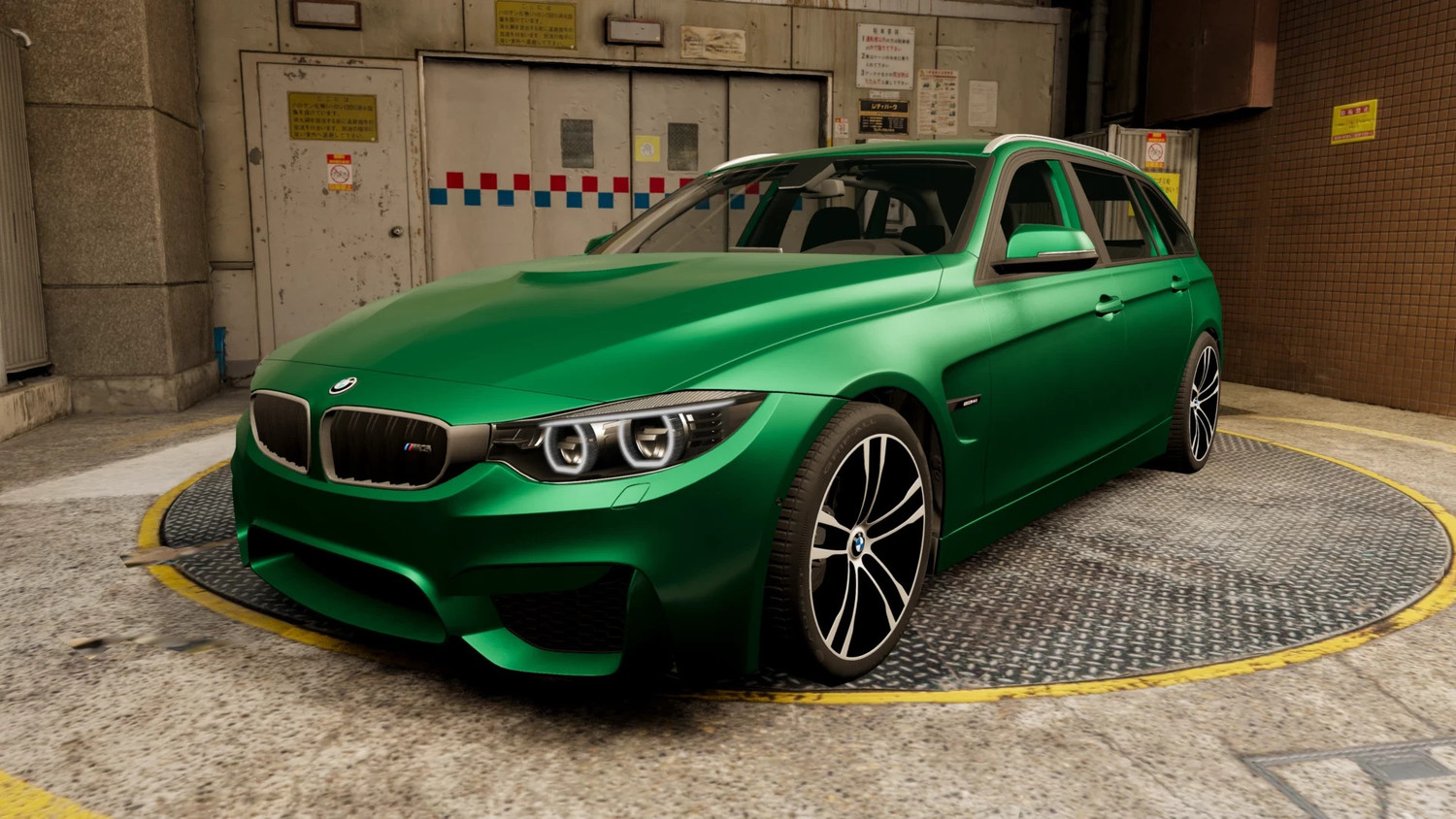 МОД BMW F30/F31/F80 v1.0 (0.34.x) ДЛЯ BEAMNG.DRIVE