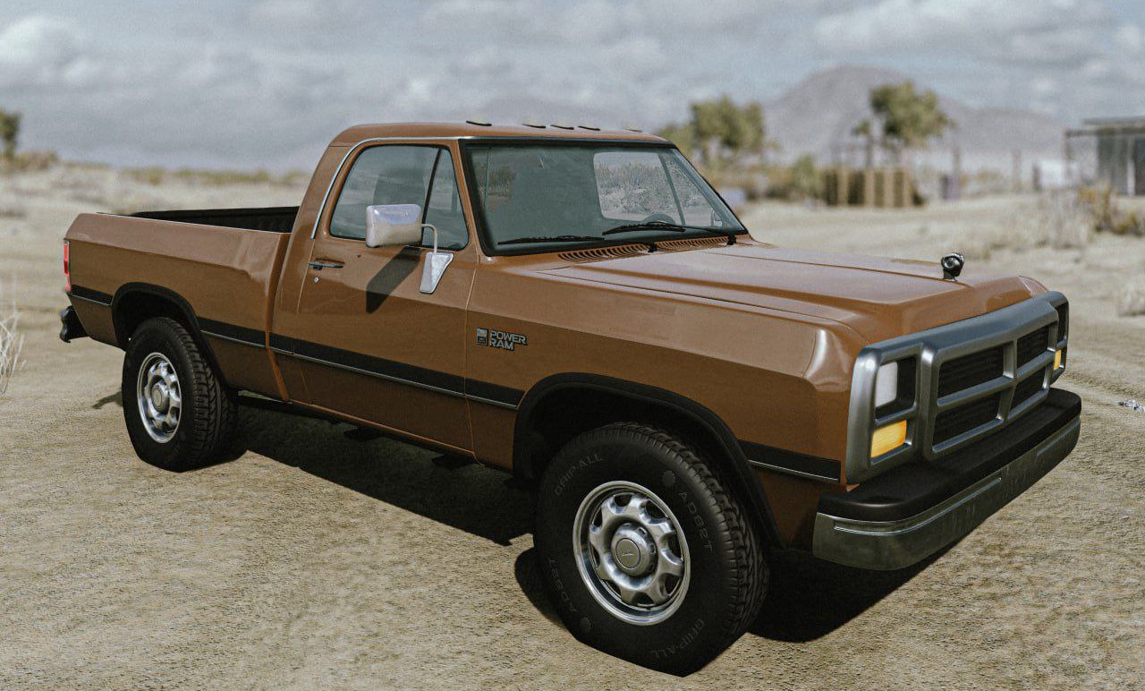 МОД Dodger Power RAM (0.34.x) ДЛЯ BEAMNG.DRIVE