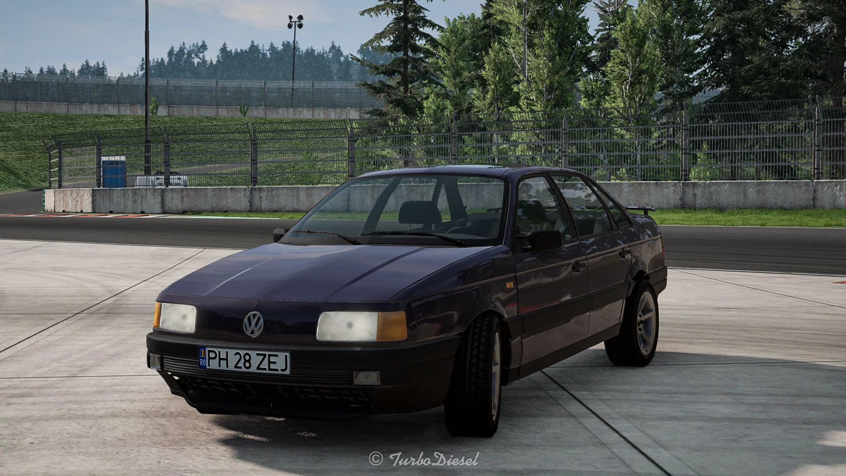 МОД Volkswagen Passat B3 Sedan v1.0 Rework (0.34.x) ДЛЯ BEAMNG.DRIVE