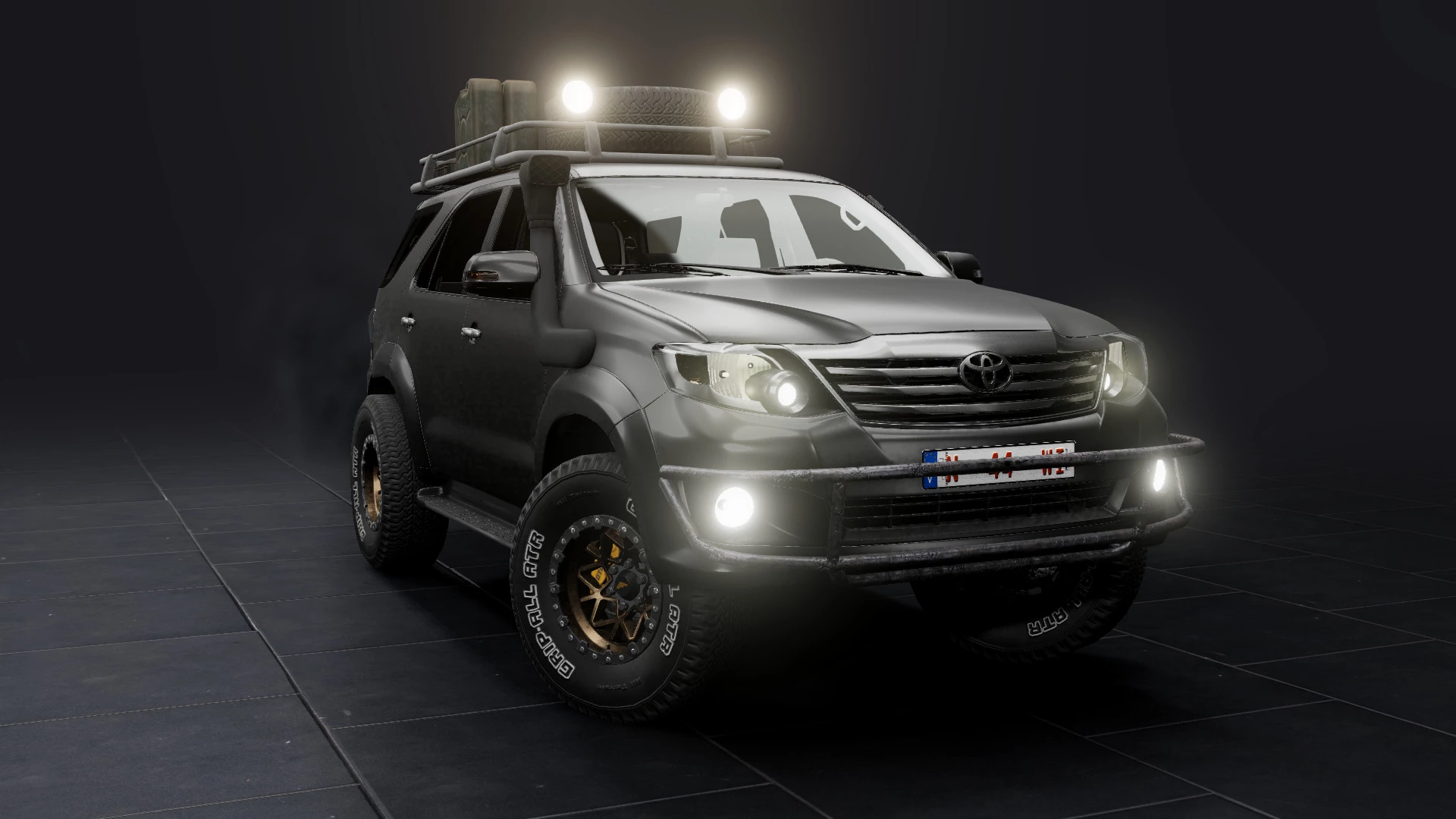 МОД Toyota Fortuner 2012 v1.2 (0.34.x) ДЛЯ BEAMNG.DRIVE