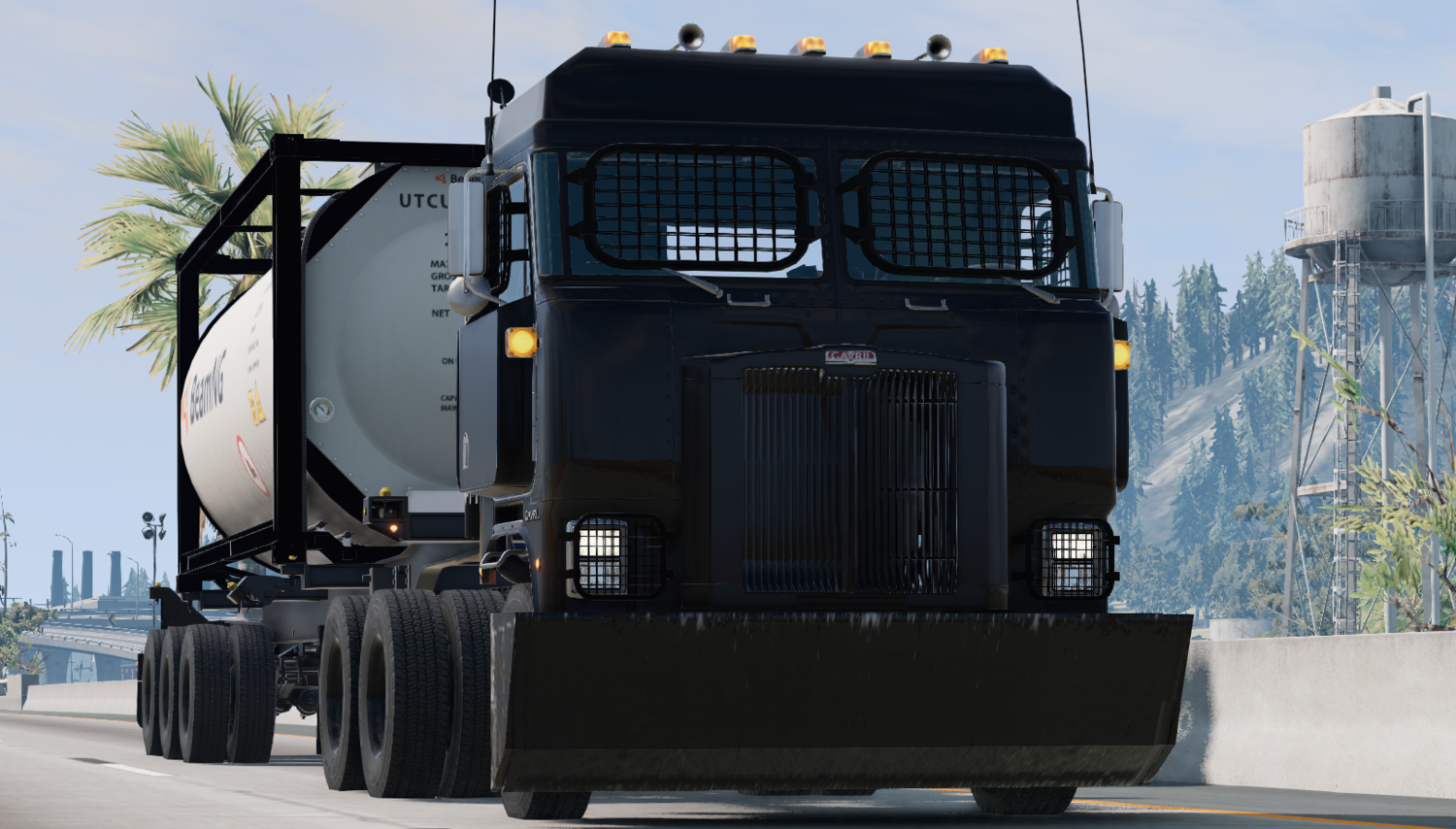 МОД MTC83 Heavy Tractor| Armored Truck v1.0 (0.34.x) ДЛЯ BEAMNG.DRIVE