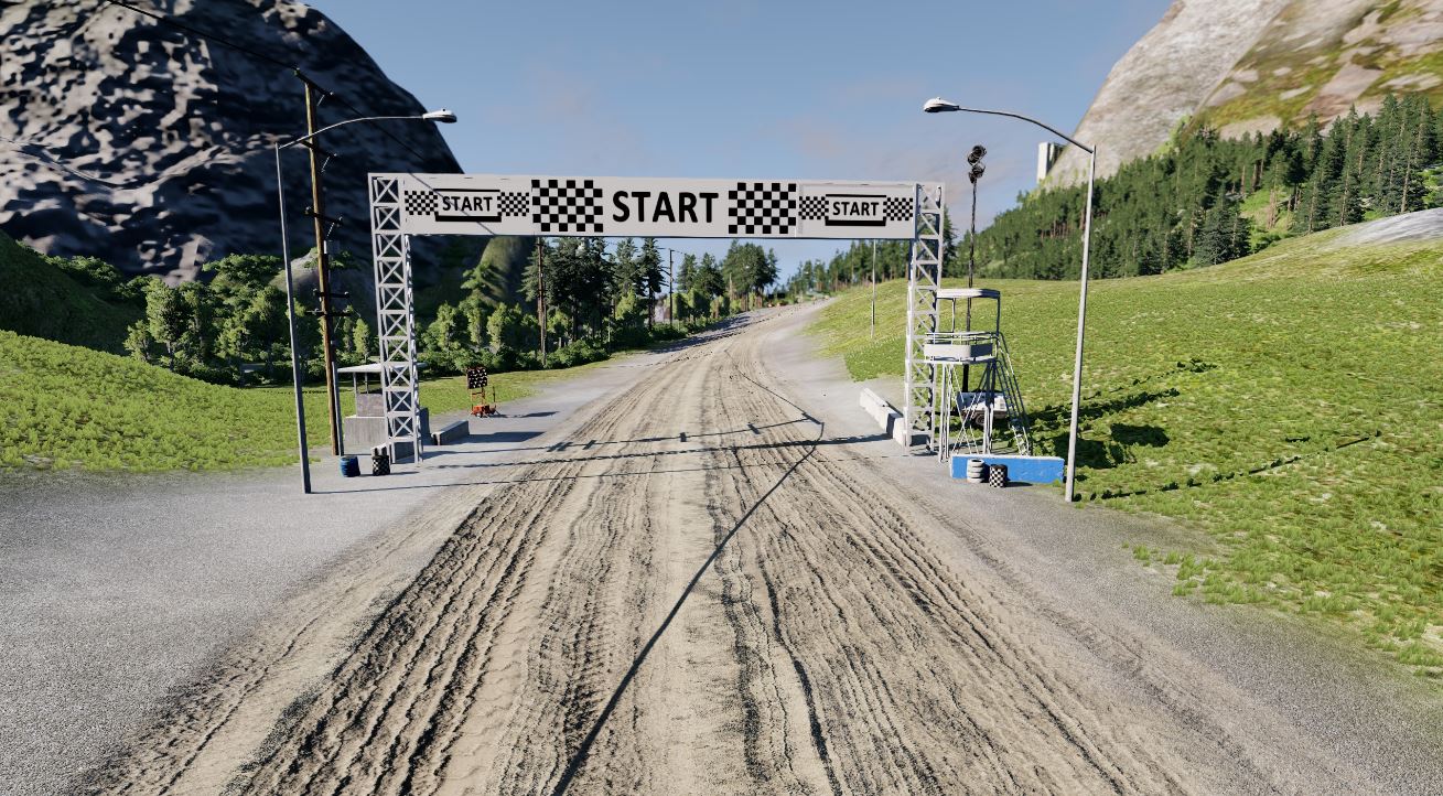 МОД Карта Speed Island v2.10 Rally Race Update (0.34.x) ДЛЯ BEAMNG.DRIVE