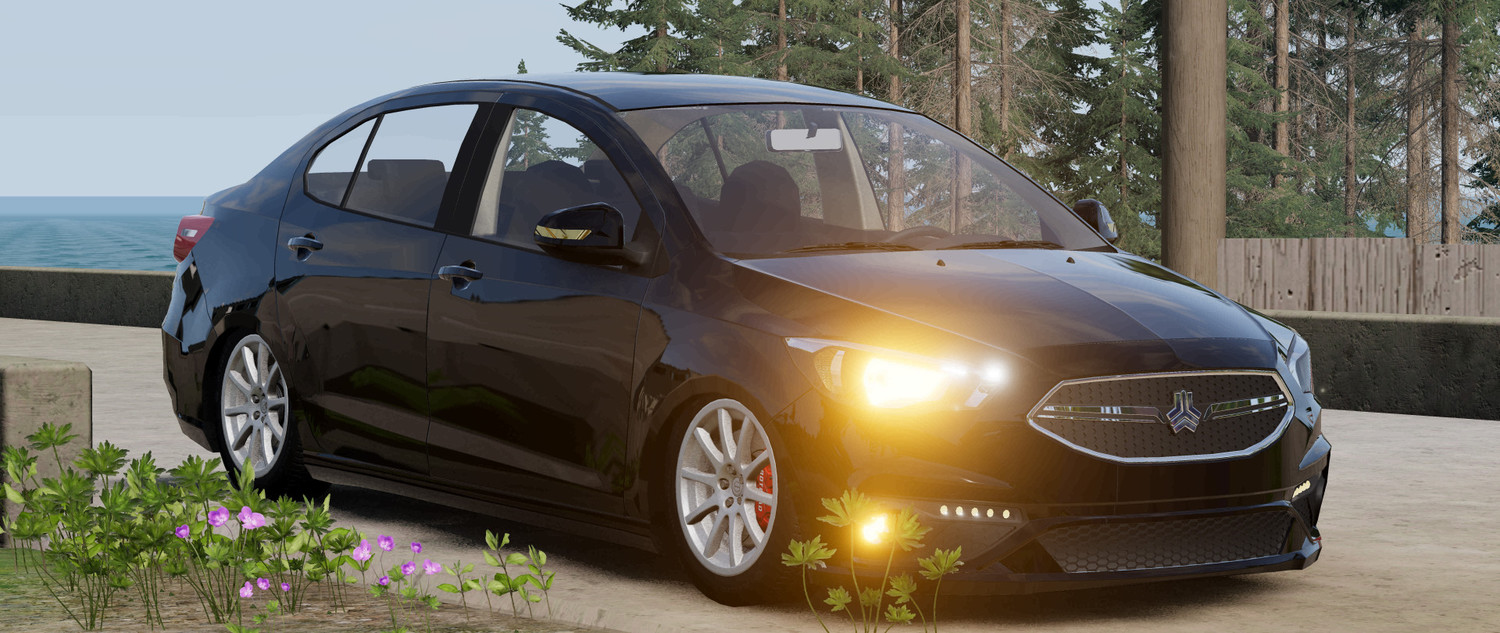 МОД Saipa Shahin v1.0 (0.34.x) ДЛЯ BEAMNG.DRIVE