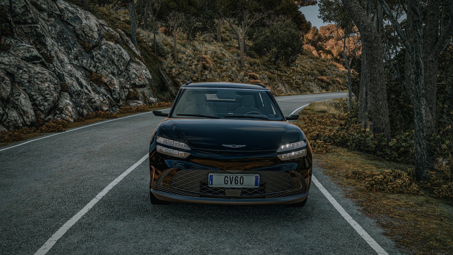 МОД 2025 Genesis GV60 v1.0 (0.34.x) ДЛЯ BEAMNG.DRIVE