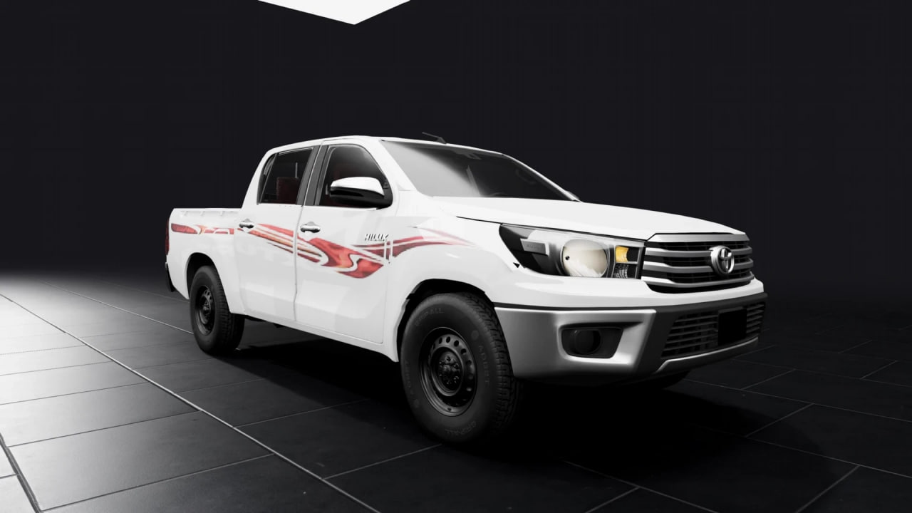МОД Toyota Hilux 2020 v1.0 (0.34.x) ДЛЯ BEAMNG.DRIVE