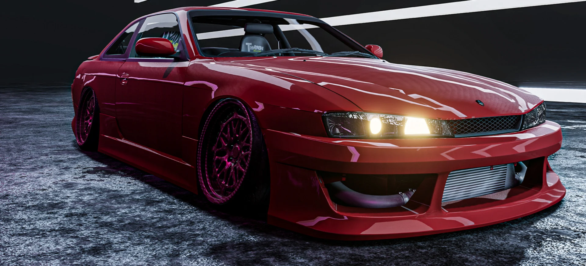МОД Nissan Silvia S14 (Shixz) v1.0 (0.34.x) ДЛЯ BEAMNG.DRIVE