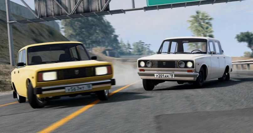 МОД TAZ Pack MIR/Baikal v1.2 (0.34.x) ДЛЯ BEAMNG.DRIVE