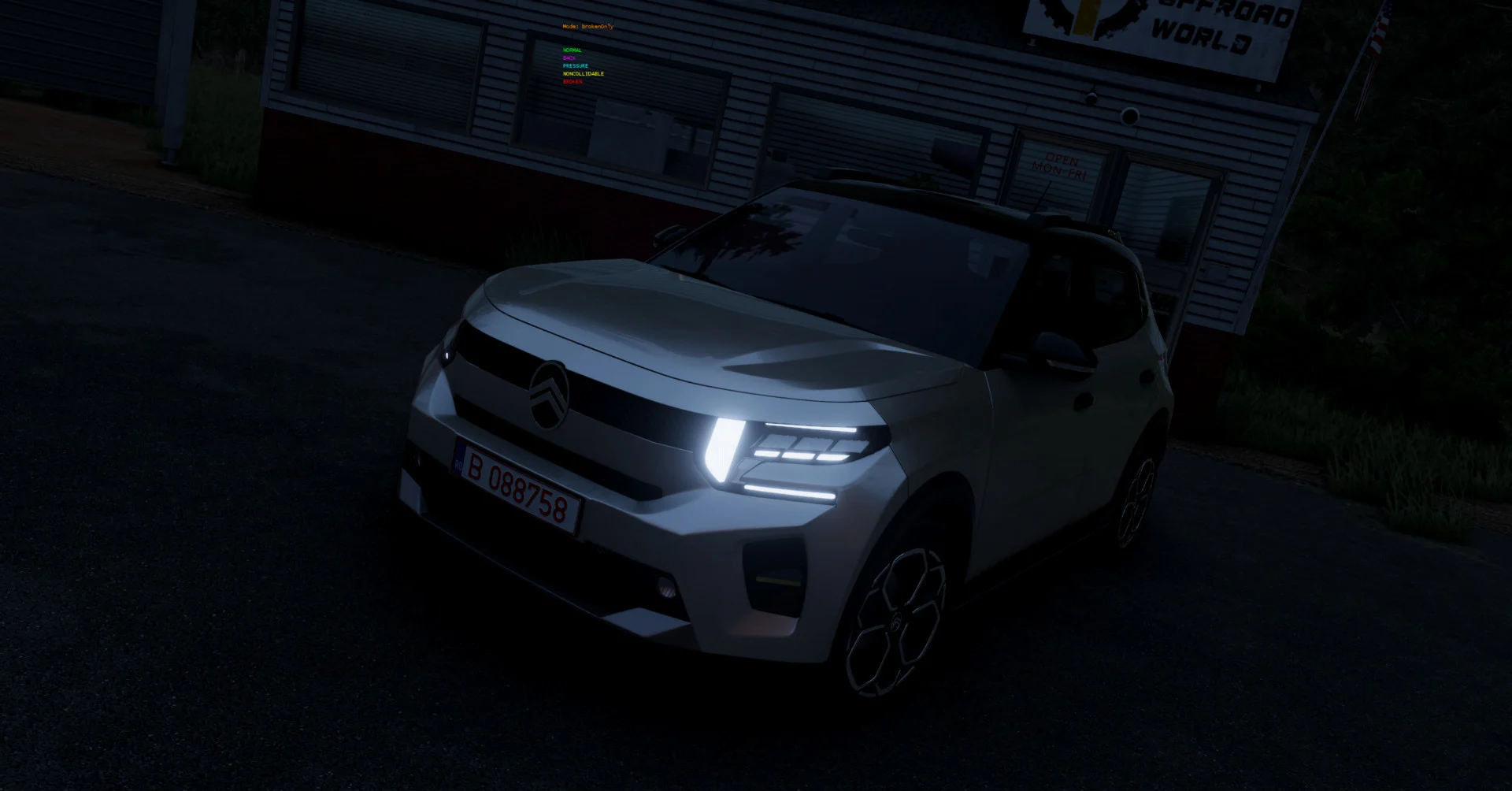МОД 2025 Citroën C3 v0.1 (0.34.x) ДЛЯ BEAMNG.DRIVE