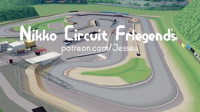 МОД Карта Nikko Cicuit Frlegends v1.0 (0.34.x) ДЛЯ BEAMNG.DRIVE